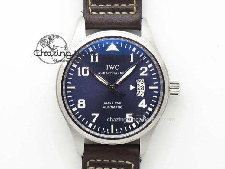 MIROTIME 0117 TravelReady Pilot IW326905 Black Aces M+F 1:1 Best Edition White Dial on Black Rubber Strap MY 7000